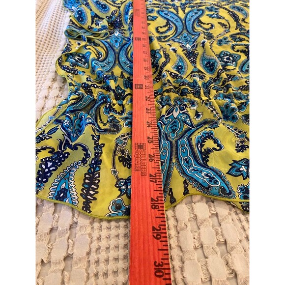 Apt 9  2 Piece Blouse & Cami Plus Size XL  16 - 18 Flowy and cool for hot months - Picture 6 of 10